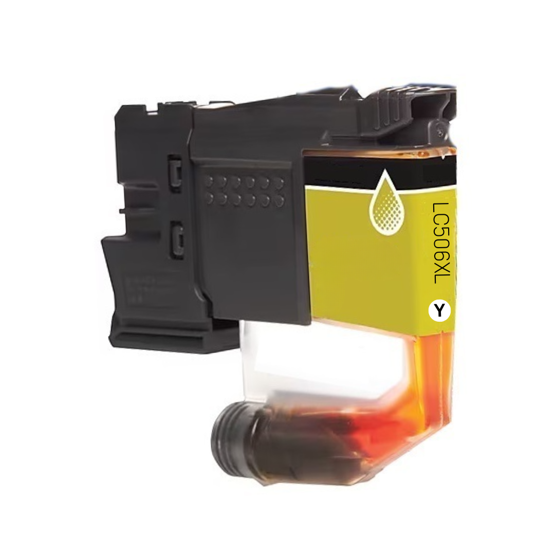 Brother LC506XLY Yellow High Yield Compatible Ink Cartridge