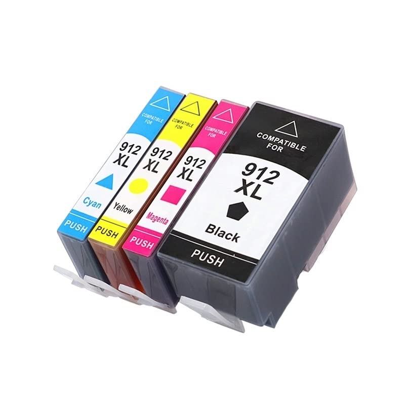 HP 912XL 917XL Compatible Ink Cartridge 4-Pack