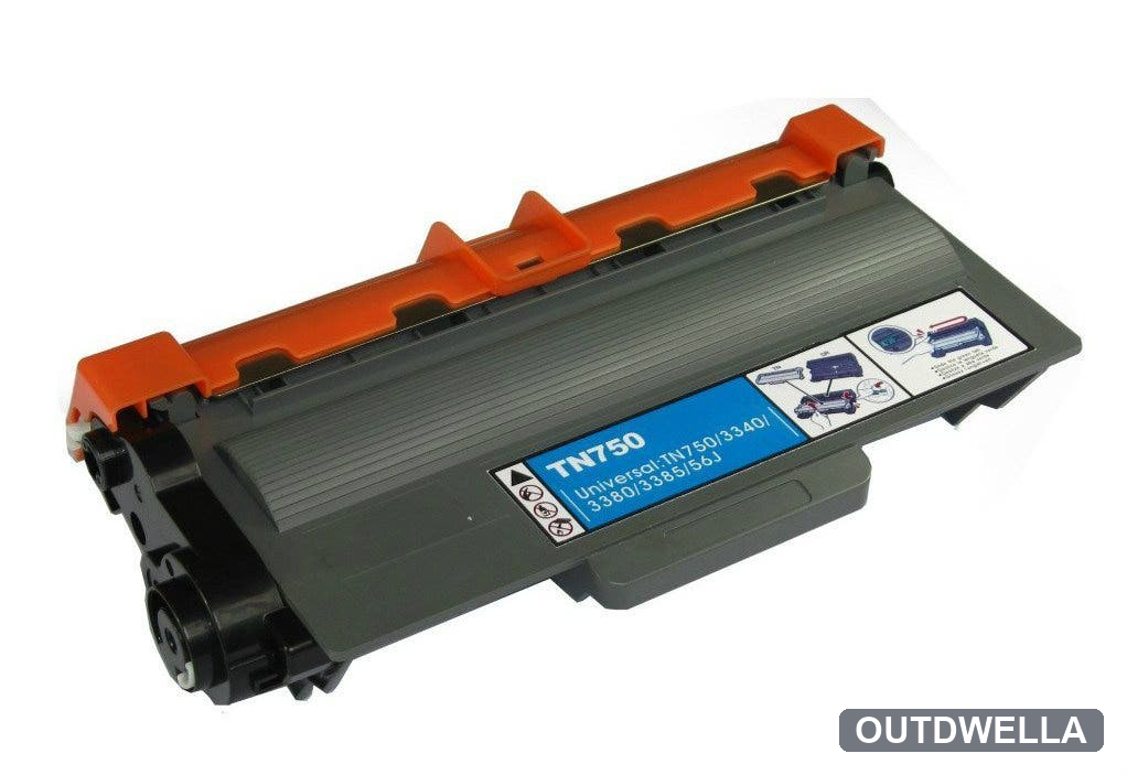 Brother TN750 (Replaces TN720) Black High-Yield Compatible Toner Cartridge