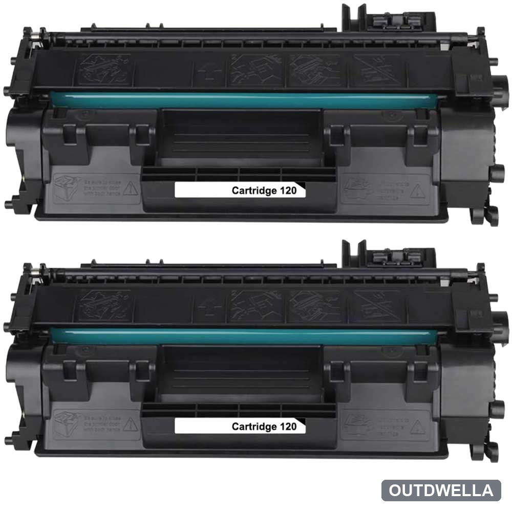 Canon 120 (2617B001) Black Compatible Toner Cartridge Twin Pack