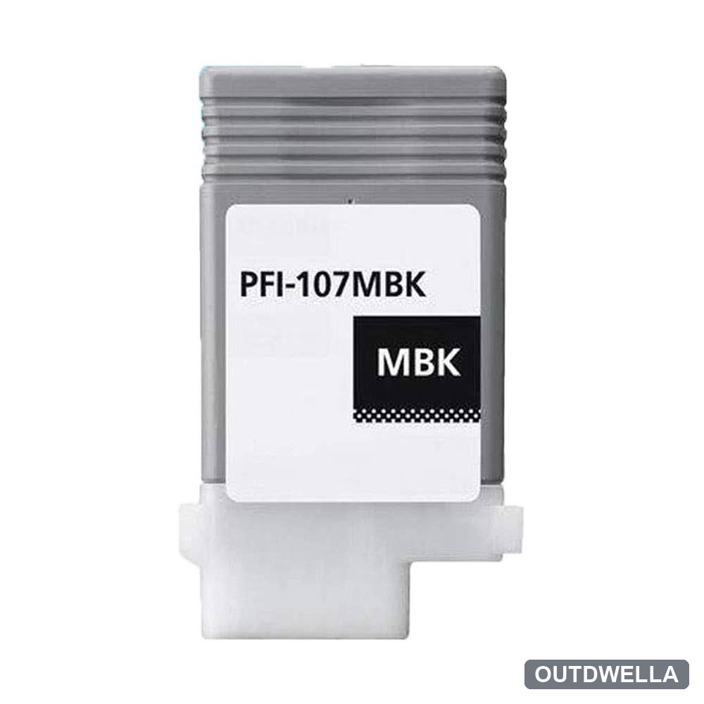 Canon PFI-107MBK (6704B001) Matte Black Compatible Ink Cartridge