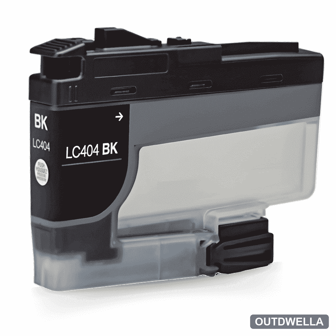 Compatible Brother LC404BK Standard Yield Black Ink Cartridge