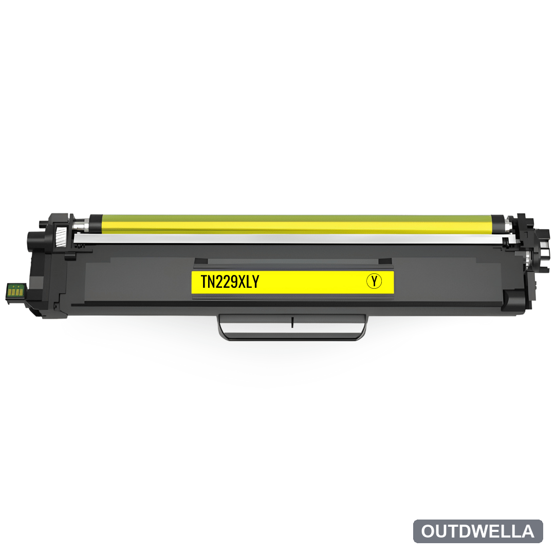 Compatible Brother TN229XLY High Yield Yellow Toner Cartridge