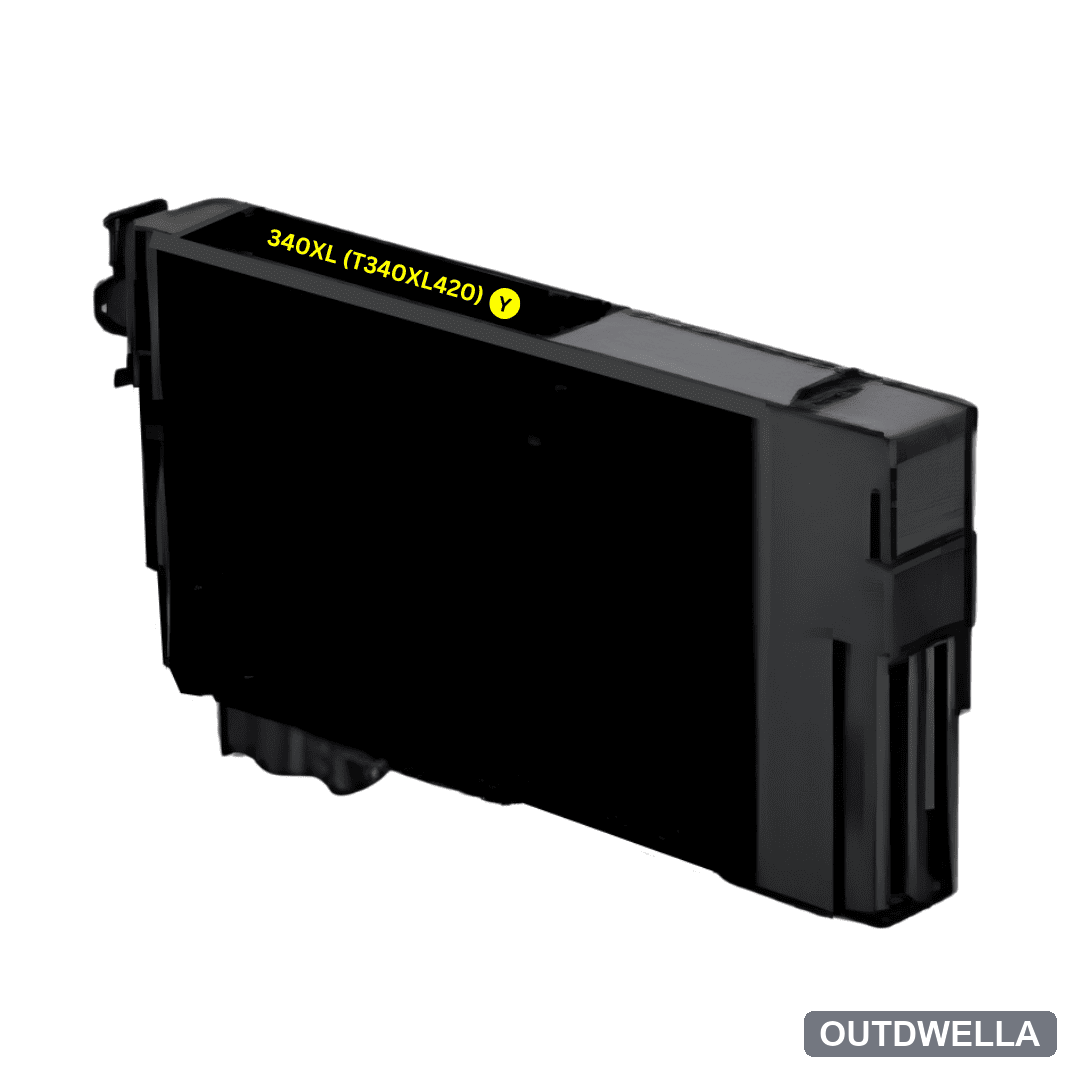 Compatible Epson 340XL (T340XL420) Yellow High Yield Ink Cartridge