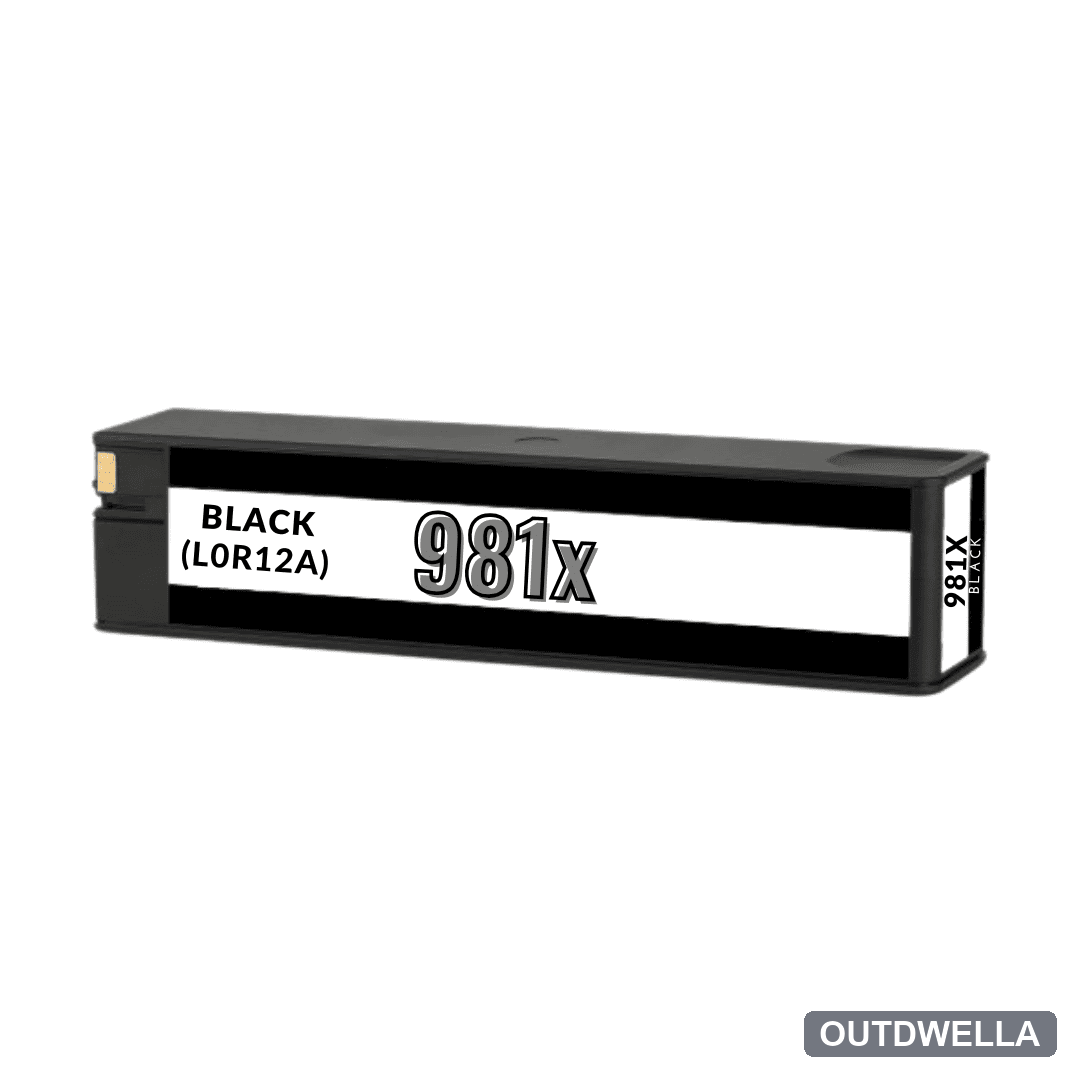 Compatible HP 981X (L0R12A) High Yield Black Toner Cartridge
