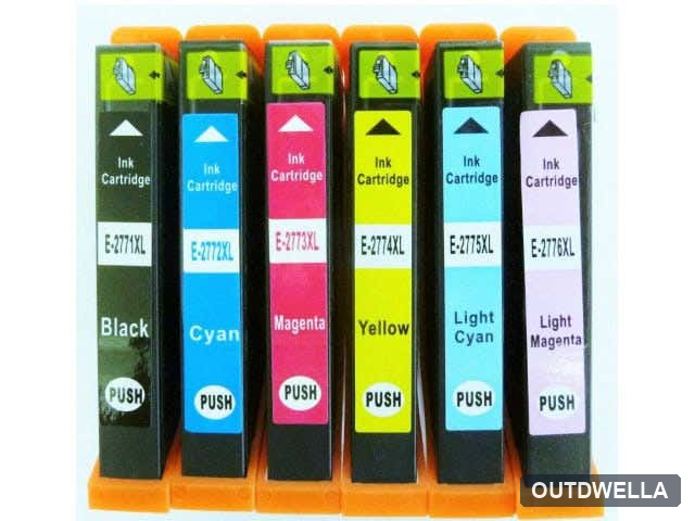 Epson 277XL High-Yield Remanufactured Ink Cartridge 6-Pack Combo