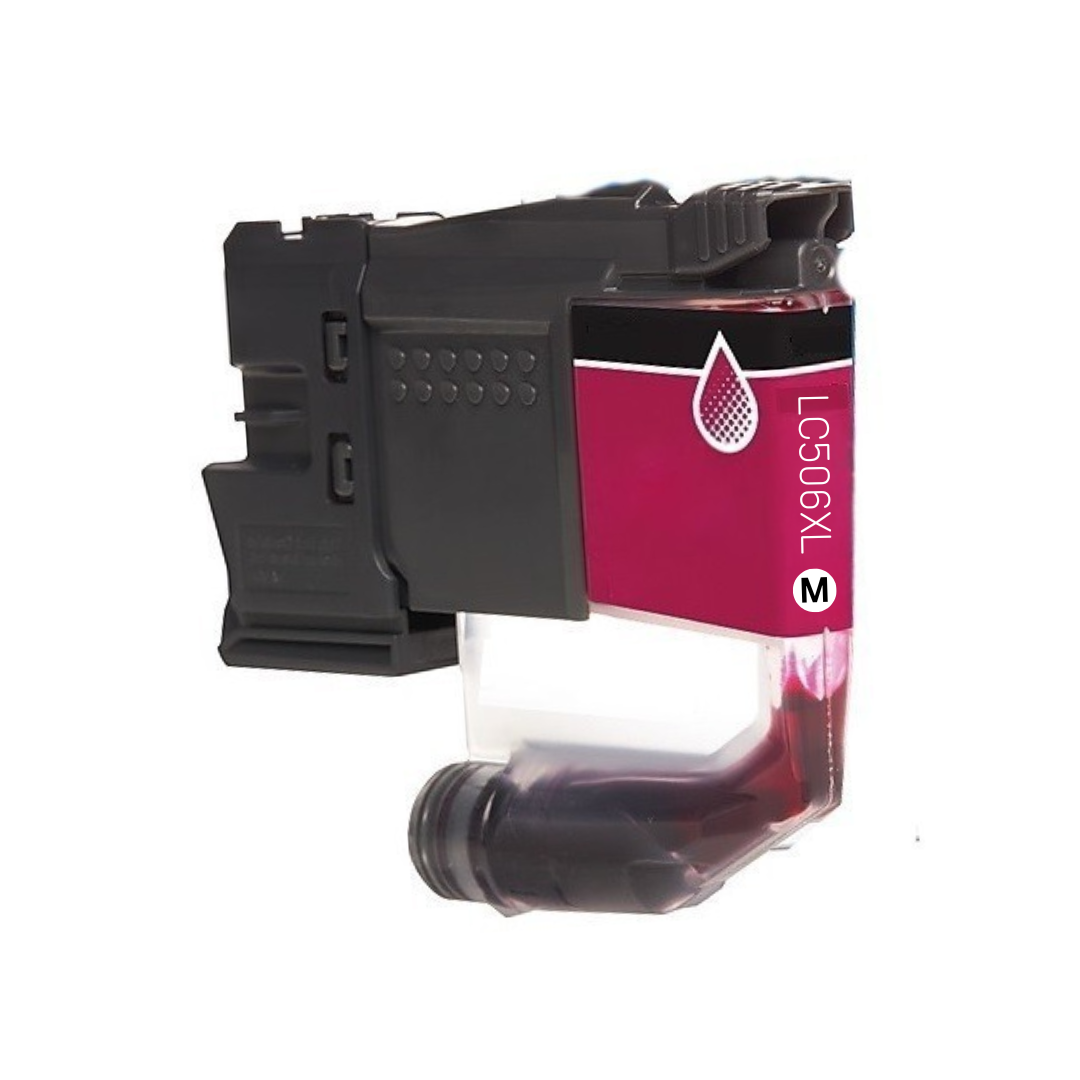 Brother LC506XLM Magenta High Yield Compatible Ink Cartridge