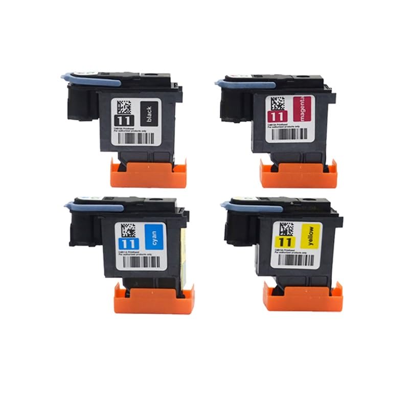 HP 11 C4810A-C4813A Compatible Printhead CMYK Set