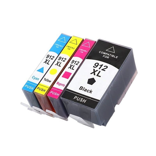 HP 912XL 917XL Compatible Ink Cartridge 4-Pack