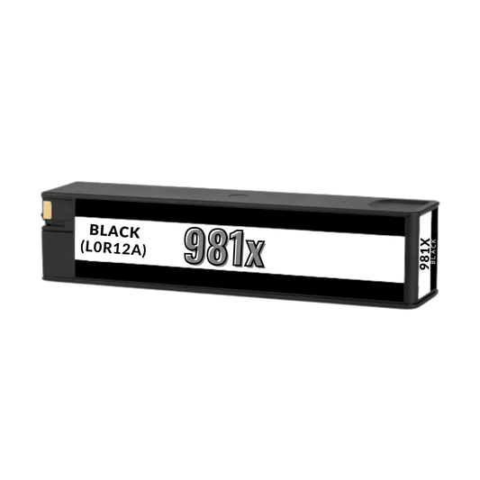 Compatible HP 981X (L0R12A) High Yield Black Toner Cartridge