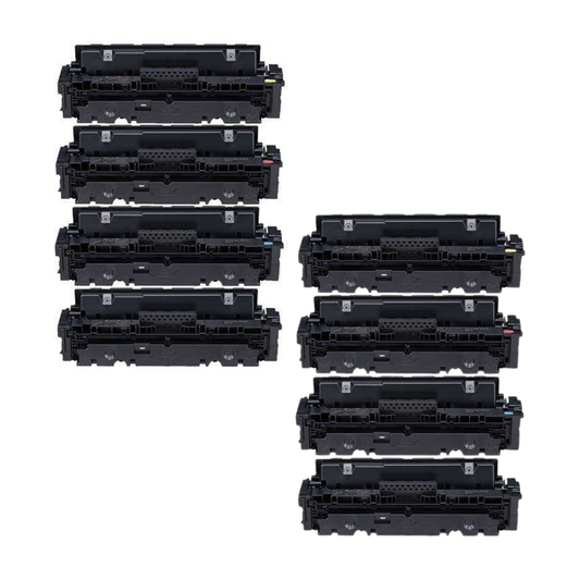 Canon 046H Compatible High-Yield Toner Cartridge 8-Pack Combo