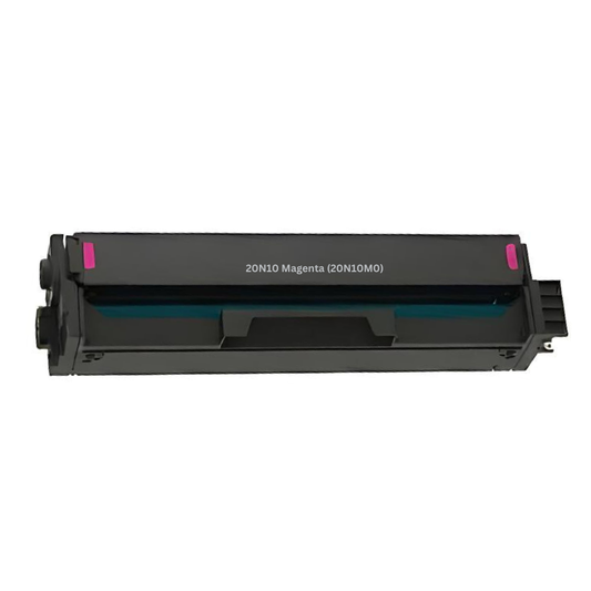 Lexmark 20N10M0 Magenta Standard Yield Compatible Toner Cartridge