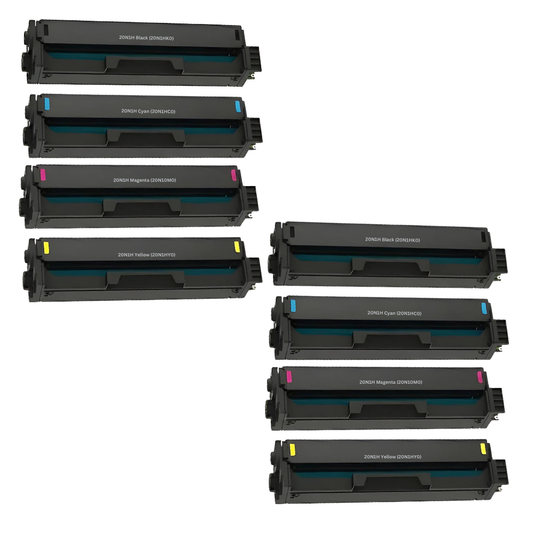 Lexmark 20N1H (CS331) Compatible High Yield Toner Cartridge 8-Pack Combo