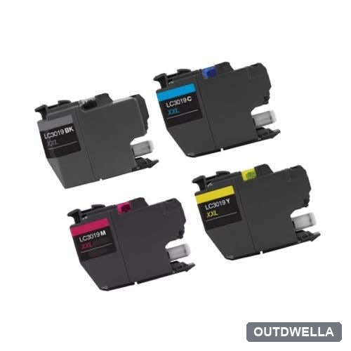 Brother LC3019 Super High-Yield Compatible 4-Pack Combo