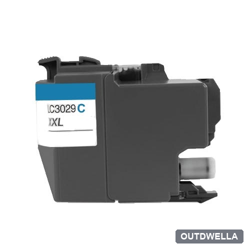 Brother LC3029C Cyan Super High-Yield Compatible Ink Cartridge