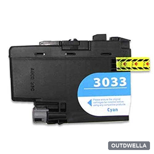 Brother LC3033C Cyan Super High-Yield Compatible Ink Cartridge