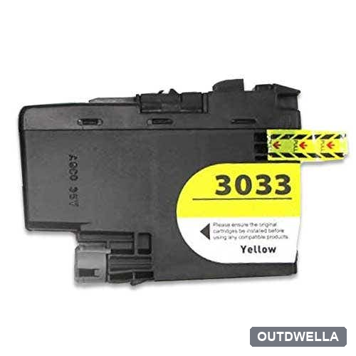 Brother LC3033Y Yellow Super High-Yield Compatible Ink Cartridge