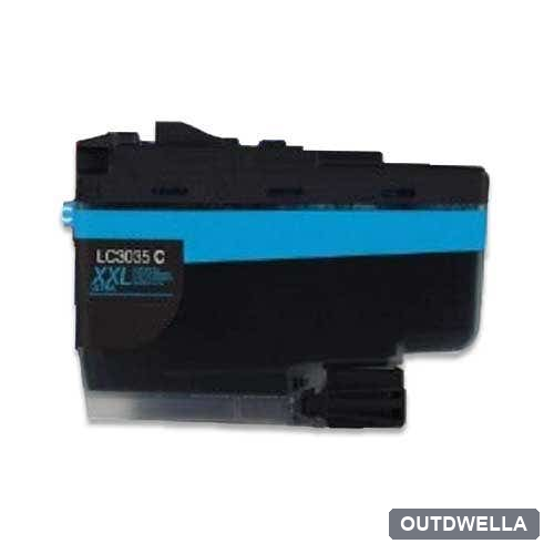 Brother LC3035C Cyan Ultra High-Yield Compatible Ink Cartridge