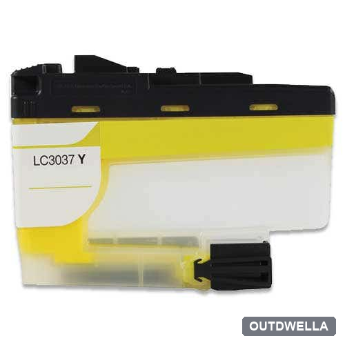 Brother LC3037Y Yellow Super High-Yield Compatible Ink Cartridge