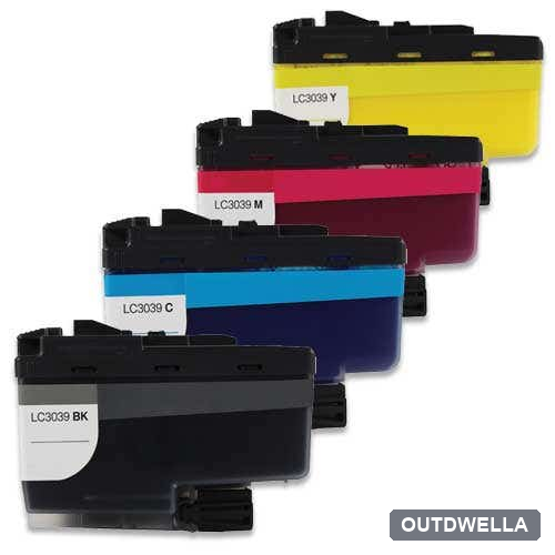 Brother LC3039 Ultra High-Yield Compatible Ink Cartridge 4-Pack Combo