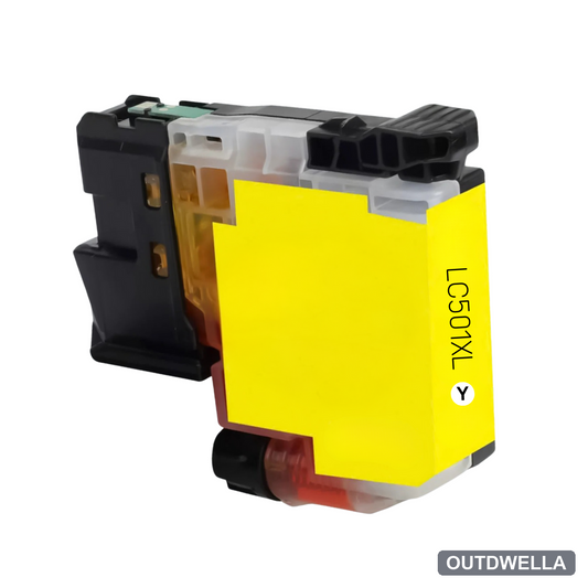 Brother LC501XLY Yellow High Yield Compatible Ink Cartridge