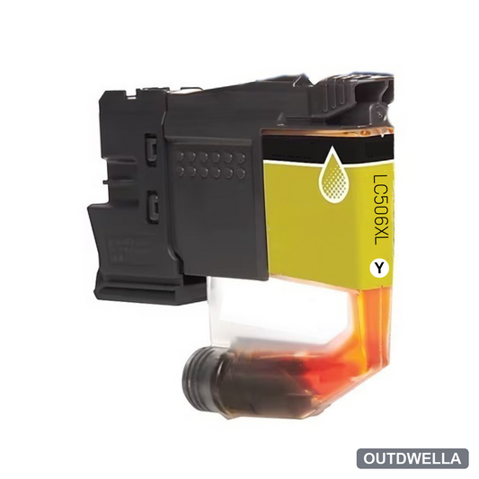 Brother LC506XLY Yellow High Yield Compatible Ink Cartridge
