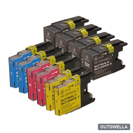 Brother LC79 Extra High-Yield Compatible Ink Cartridge 10-Pack Combo