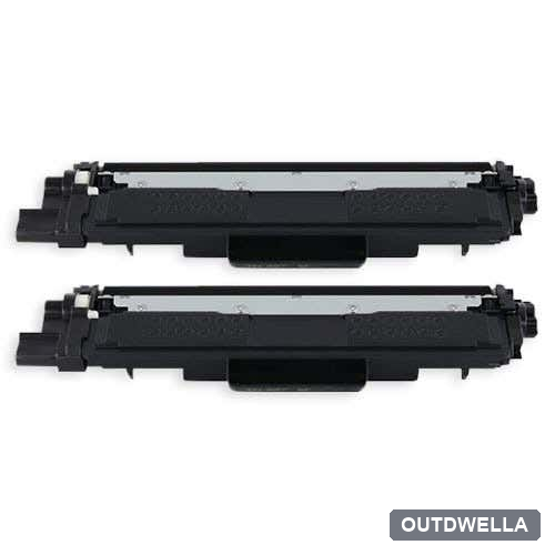 Brother TN227 (Replaces TN223) Black Compatible High-Yield Toner Cartridge Twin Pack