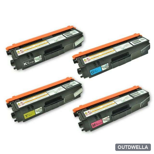 Brother TN315 (Replaces TN310) High-Yield Compatible Toner Cartridge 4-Pack Combo