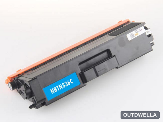 Brother TN336C (Replaces TN331C) Cyan High-Yield Compatible Toner Cartridge