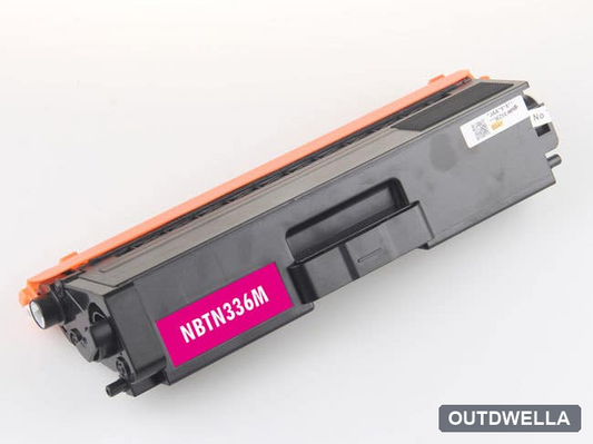 Brother TN336M (Replaces TN331M) Magenta High-Yield Compatible Toner Cartridge