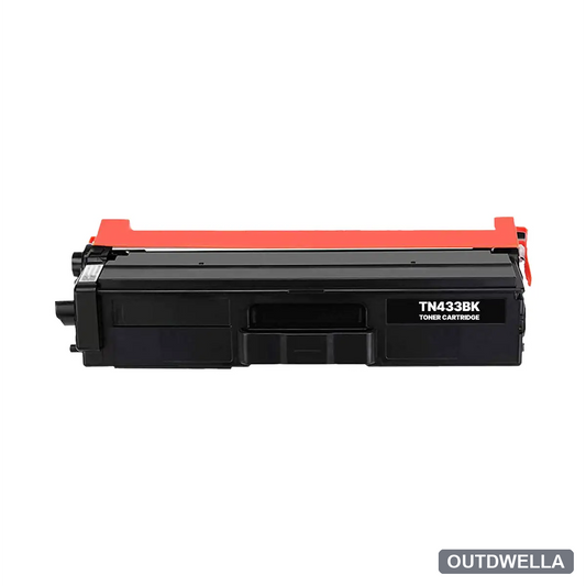 Brother TN433BK Black High-Yield Compatible Toner Cartridge