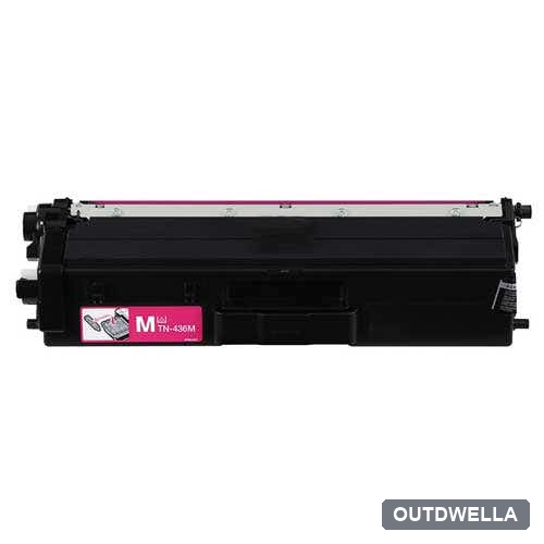 Brother TN436M Magenta Super High-Yield Compatible Toner Cartridge