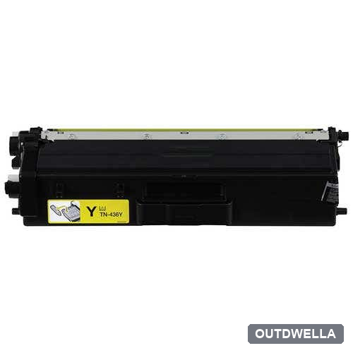 Brother TN436Y Yellow Super High-Yield Compatible Toner Cartridge