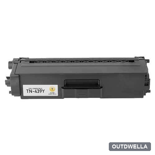 Brother TN439Y Yellow Ultra High-Yield Compatible Toner Cartridge