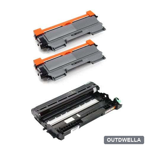 Brother TN450 & DR420 High-Yield Compatible Cartridge 3-Pack Combo