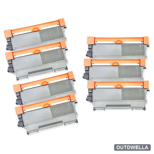 Brother TN450 / TN420 Black Compatible High-Yield Toner Cartridge 7-Pack