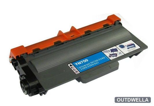 Brother TN750 (Replaces TN720) Black High-Yield Compatible Toner Cartridge