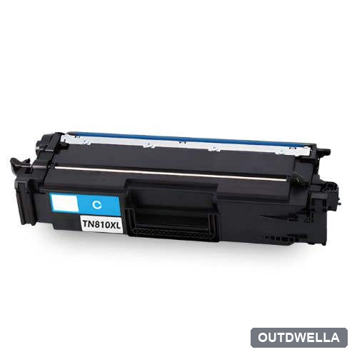 Brother TN810XLC Compatible High-Yield Cyan Toner Cartridge