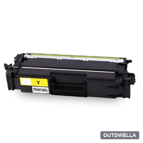 Brother TN810XLY Compatible High-Yield Yellow Toner Cartridge