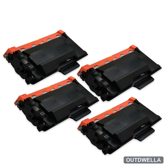 Brother TN850 (Replaces TN820) Black Compatible High-Yield Toner Cartridge 4-Pack