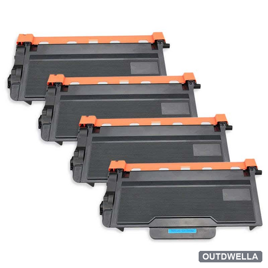Brother TN880 (Replaces TN820) Black Compatible Super High-Yield Toner Cartridge 4-Pack
