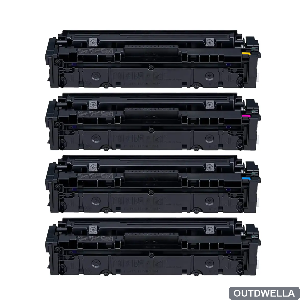 Canon 045H / 045 High-Yield Compatible Toner Cartridge 4-Pack Combo