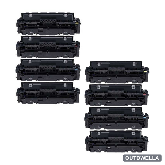 Canon 046H Compatible High-Yield Toner Cartridge 8-Pack Combo