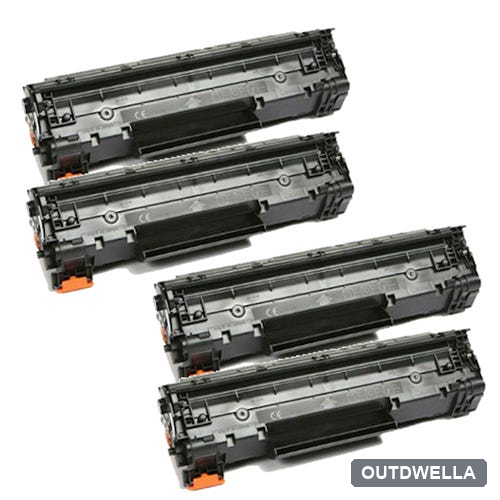 Canon 137 (9435B001AA) Black Compatible Toner Cartridge 4-Pack