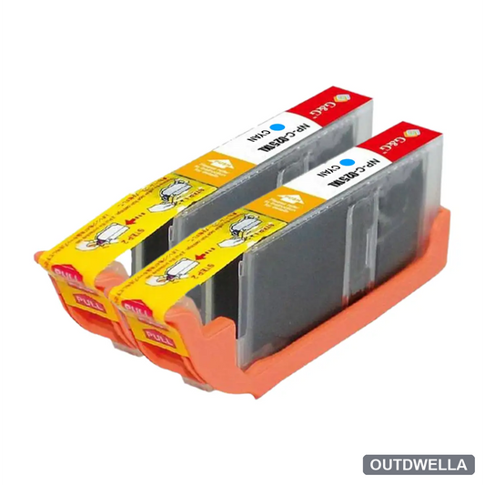 Canon CLI-251XL (6449B001) Cyan High-Yield Compatible Ink Cartridge Twin Pack