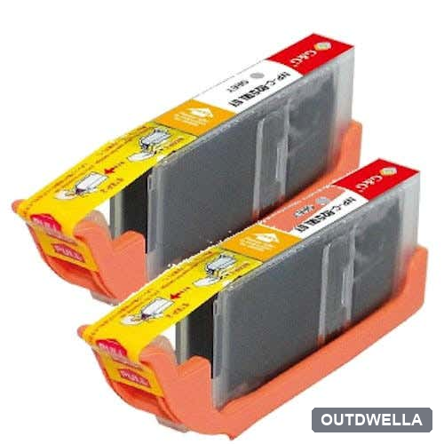 Canon CLI-251XL (6452B001) Gray High-Yield Compatible Ink Cartridge Twin Pack