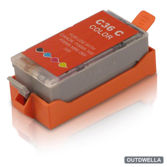 Canon CLI-36 (1511B002) Color Compatible Ink Cartridge