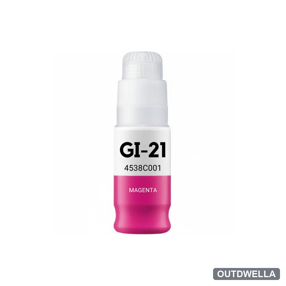 Canon GI-21M (4538C001) Magenta Standard Yield Compatible Ink Bottle, 70 ml