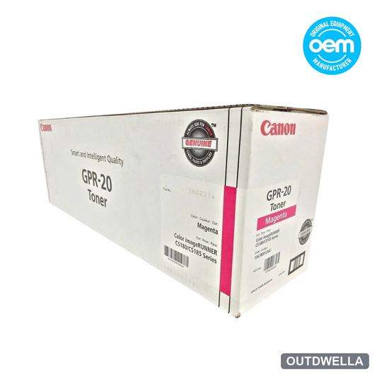 Canon GPR-20 (1067B001AA) Magenta Standard Yield Original Toner Cartridge